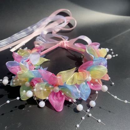 Solid Rosette Headband - image 11