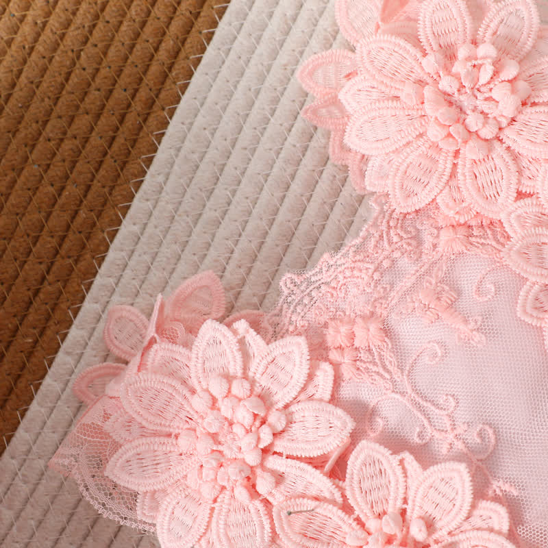 Mesh Lace Edge Sleeveless Short Bodysuit - image 12