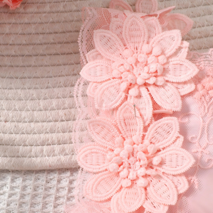 Mesh Lace Edge Sleeveless Short Bodysuit - image 14