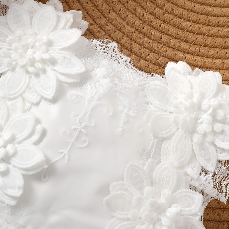 Mesh Lace Edge Sleeveless Short Bodysuit - image 4