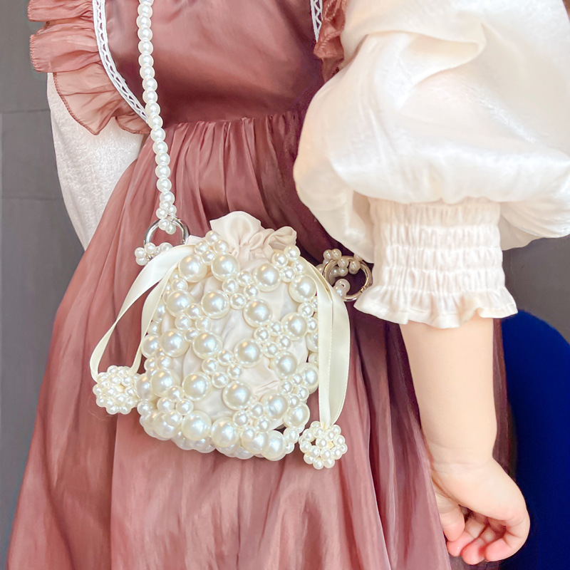 Solid With Pearls Bags - image 2