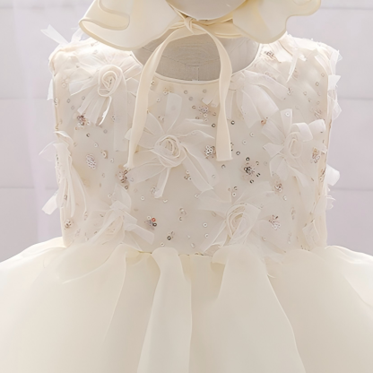 Organza Sequins Sleeveless Midi Dresses - image 4