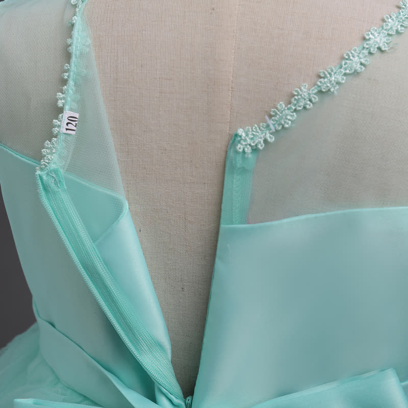 Organza Rosette Sleeveless Maxi Dresses - image 9