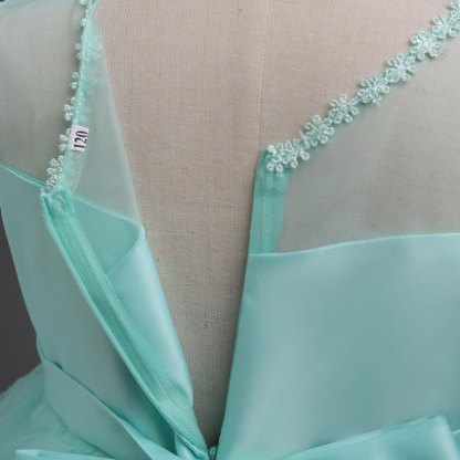 Organza Rosette Sleeveless Maxi Dresses - image 9