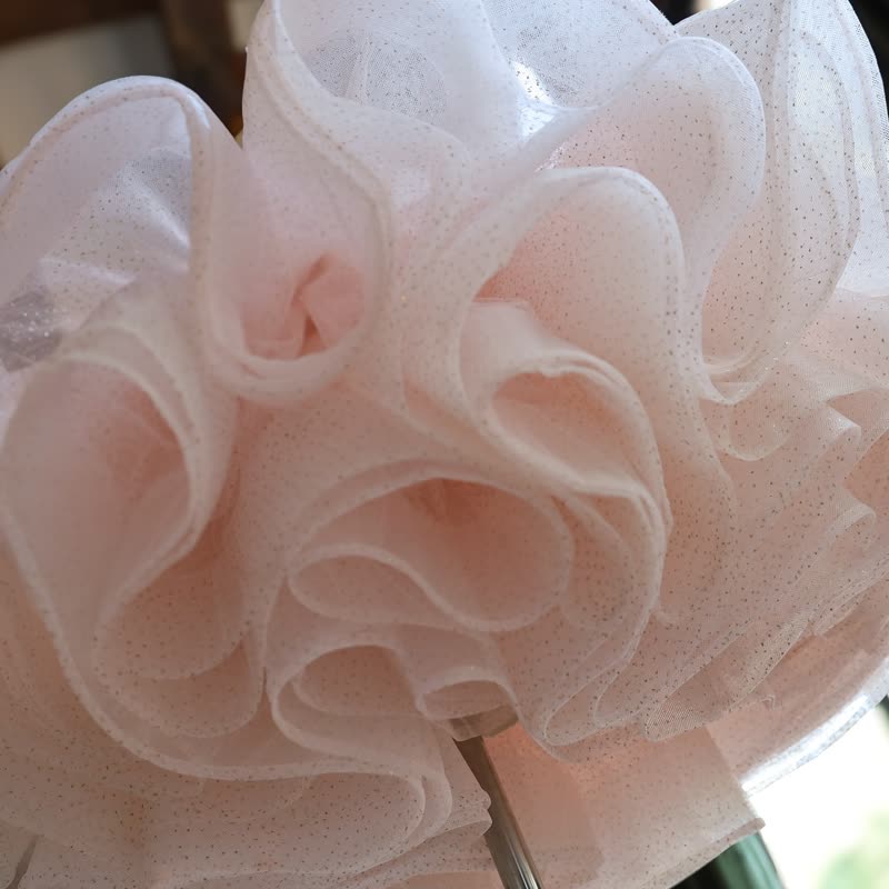 Chemical Fiber Blend Bow Sleeveless Midi Dresses - image 12