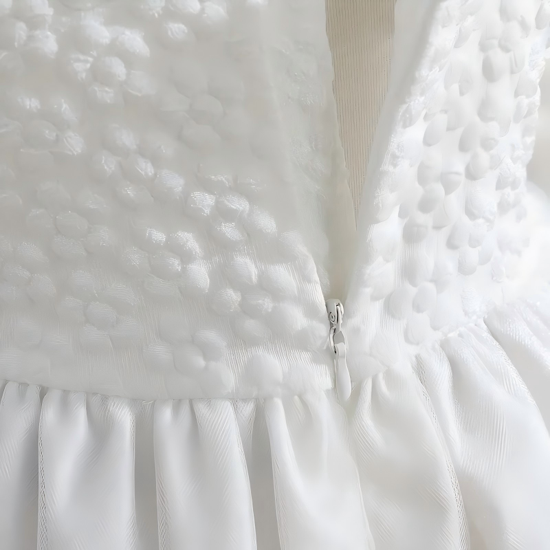 Mesh Bow Sleeveless Midi Dresses - image 6