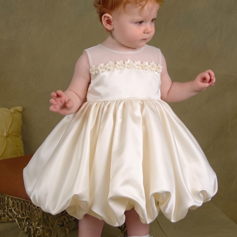 Satin Rosette Sleeveless Midi Dresses - image 7