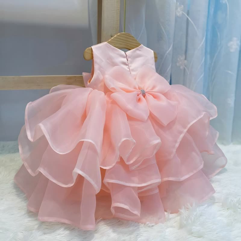 Organza Bow Sleeveless Midi Dresses - image 2