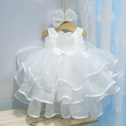 Organza Bow Sleeveless Midi Dresses - image 5
