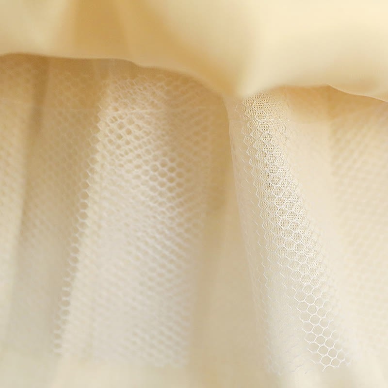 Lace Bow Cap Sleeve Midi Dresses - image 14