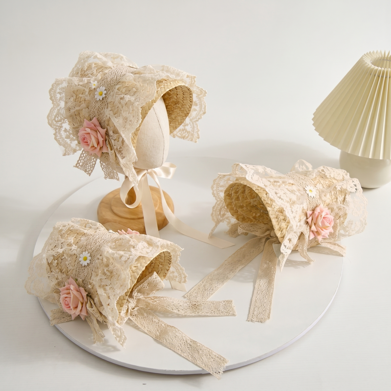 Solid Rosette Hat - image 2