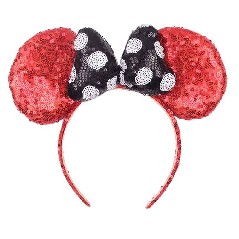 Solid With Bow Hair Accessories -  Red - One size - image 3