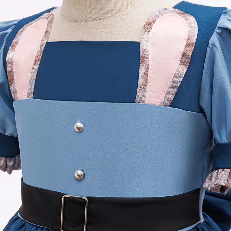 Satin Tiered Short Sleeve Midi Dresses - image 5