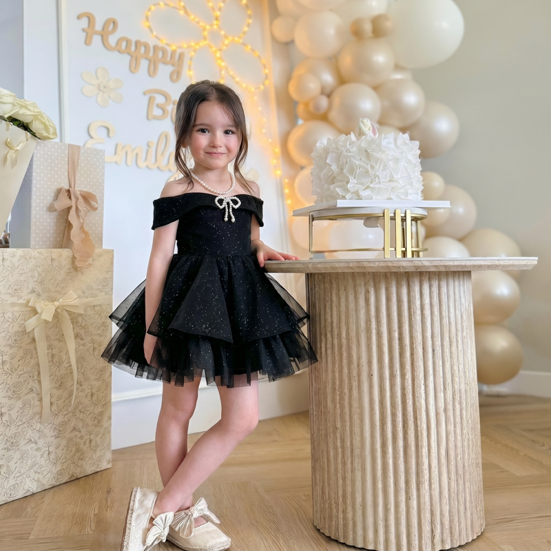 Mesh Glitter Sleeveless Midi Dresses - image 2