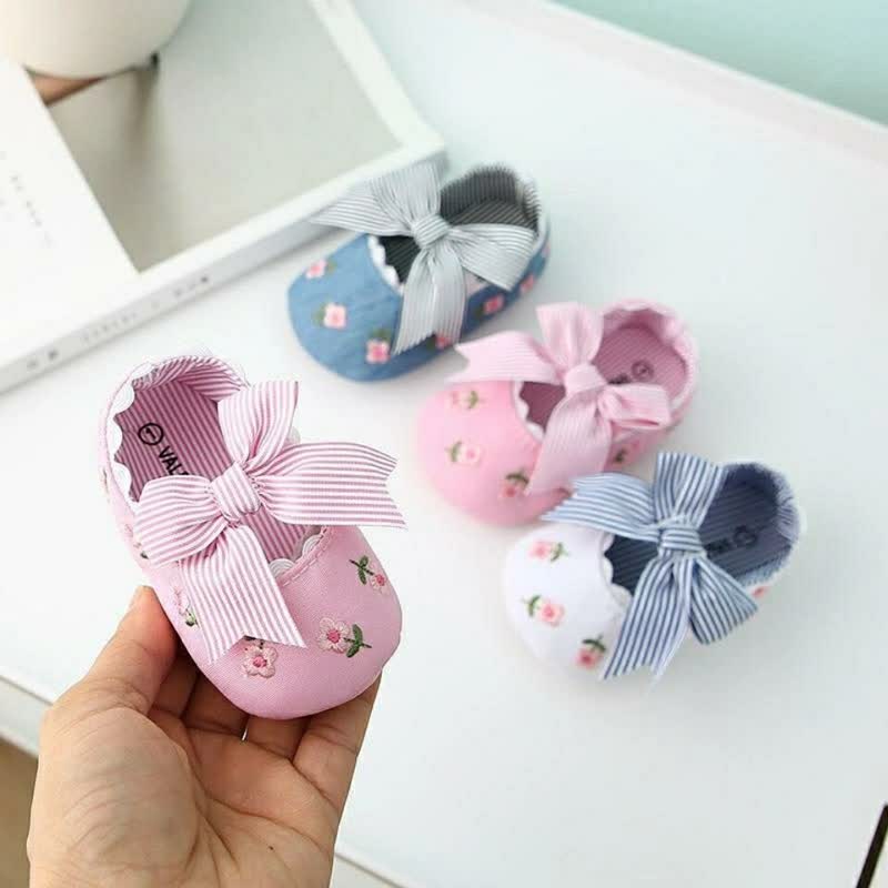 Floral Bow Round Toe Flats  - image 6