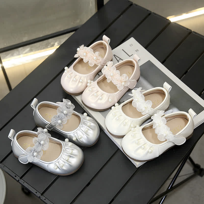 Solid Rosette Round Toe Mary Janes - image 13