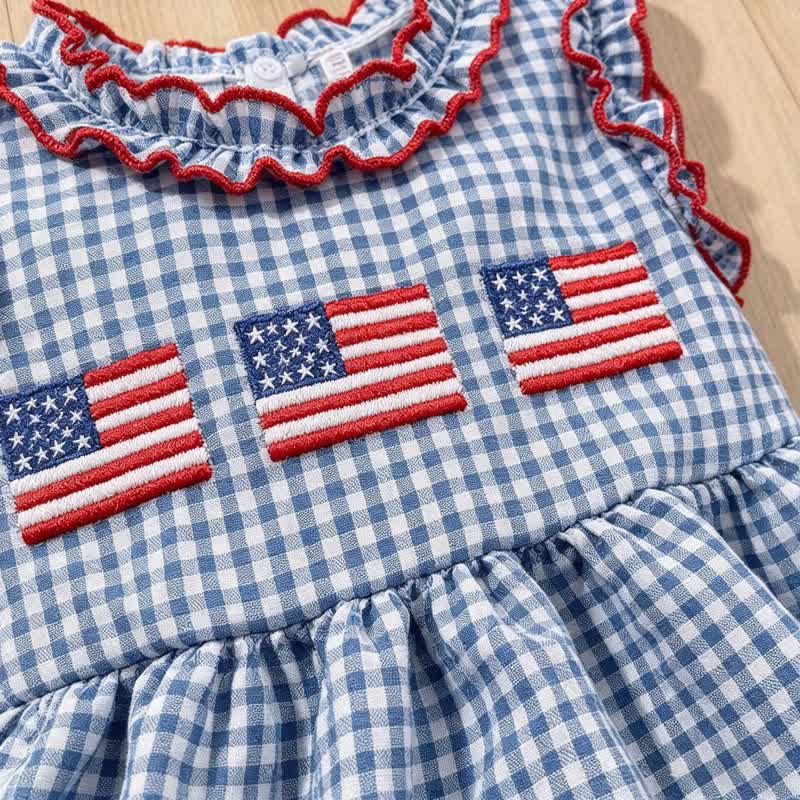Cotton-blend Binding Sleeveless Shorts Two-piece Set - image 4