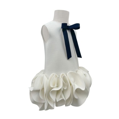 SCUBA KNIT Fluffy Sleeveless Midi Dresses - image 7
