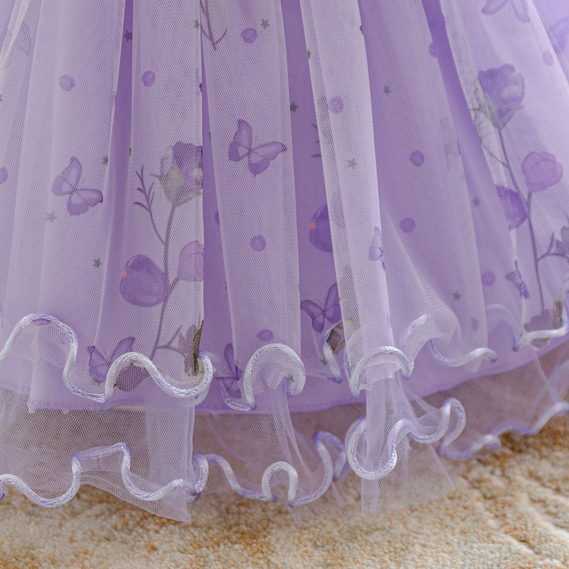 Mesh Bow Sleeveless Midi Dresses - image 29