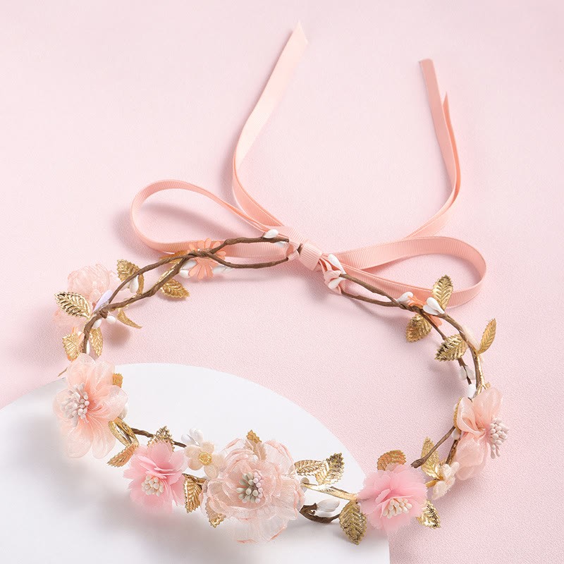 Solid Rosette Hair Accessories - Blush Pink - One size - image 4