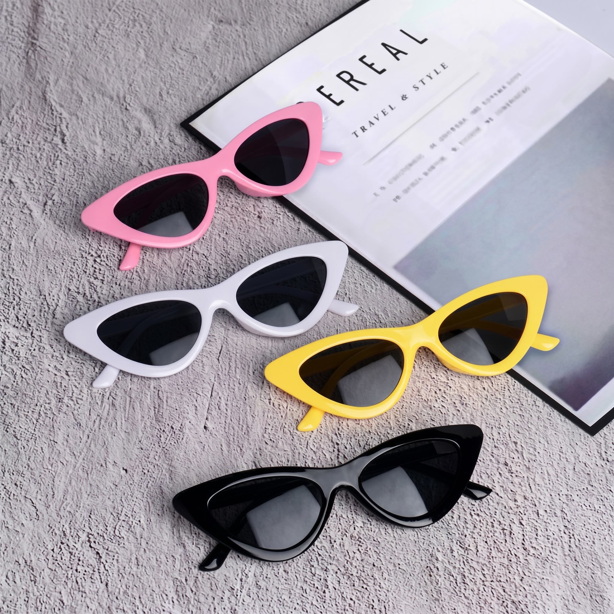  Cat Eye Fashion Sunglasses - image 1
