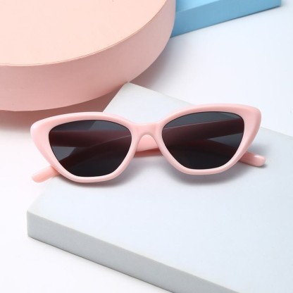  Cat Eye Fashion Sunglasses - Pink - One size - image 8