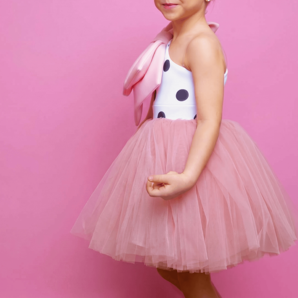 SCUBA KNIT Bow Sleeveless Short Dresses - image 5