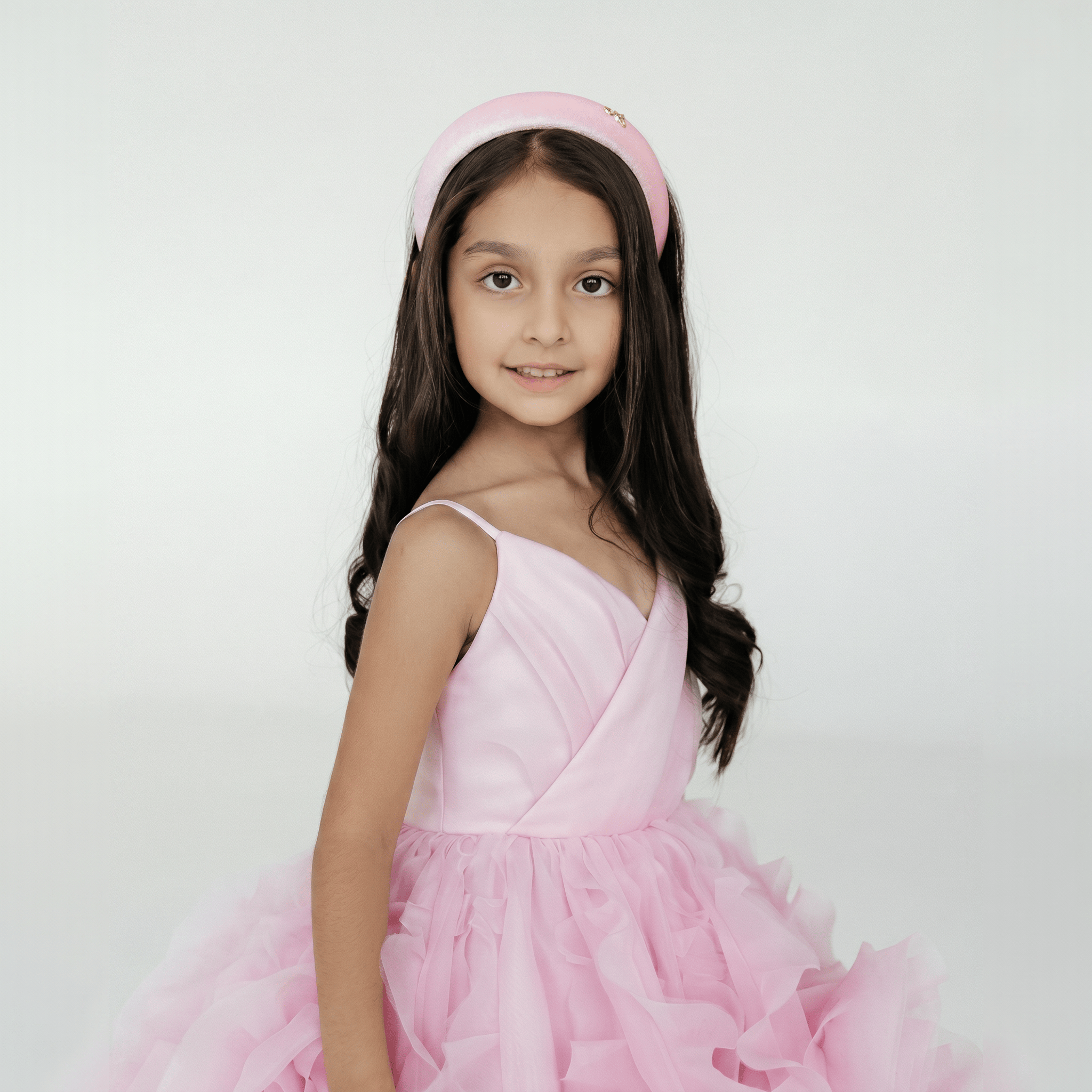 Organza Rosette Sleeveless Midi Dresses - image 4
