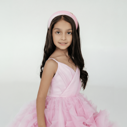 Organza Rosette Sleeveless Midi Dresses - image 4