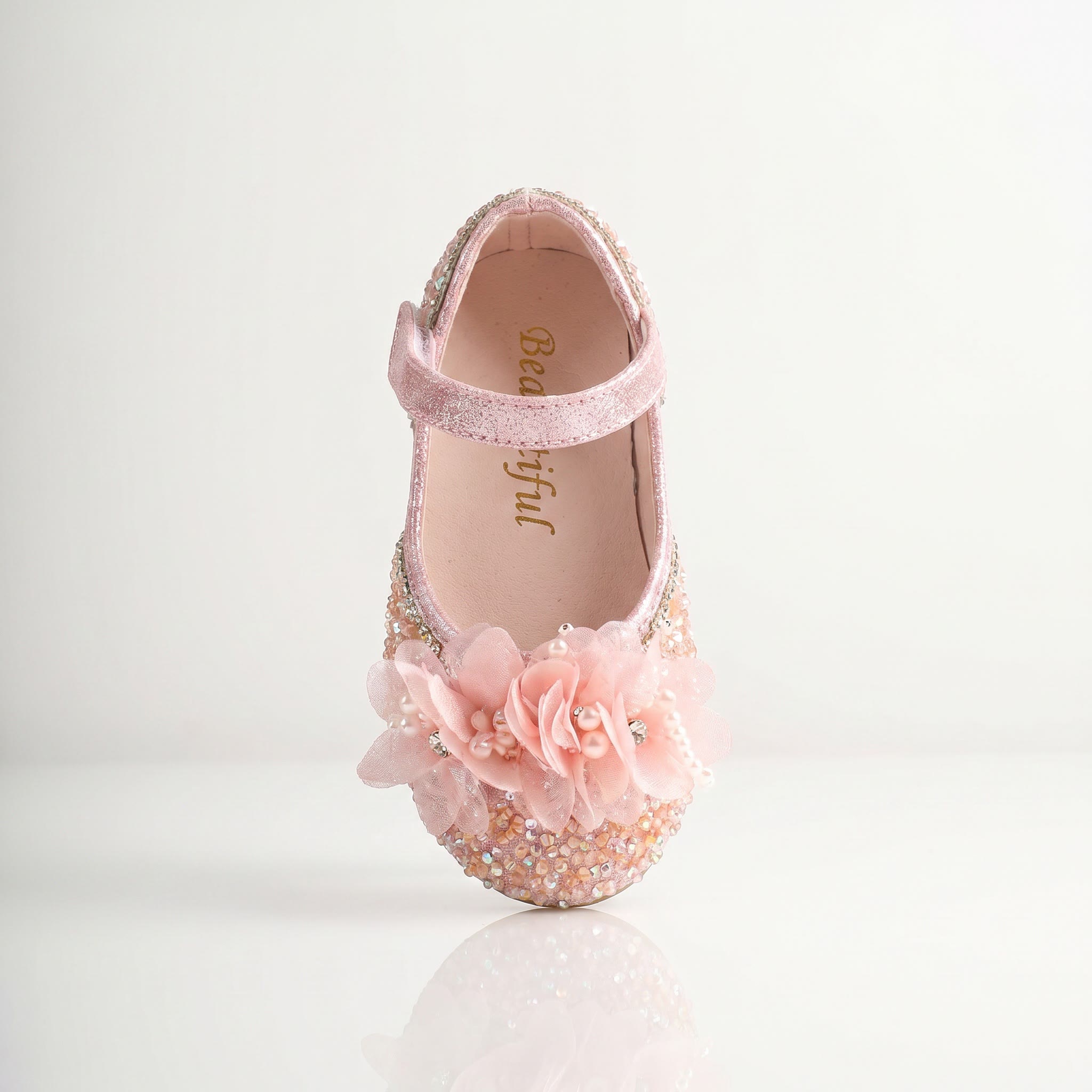 Solid Rosette Round Toe Mary Janes  - image 14