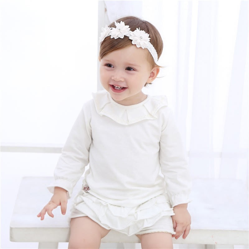 Solid Bow Rosette Round Toe Flats  - image 2