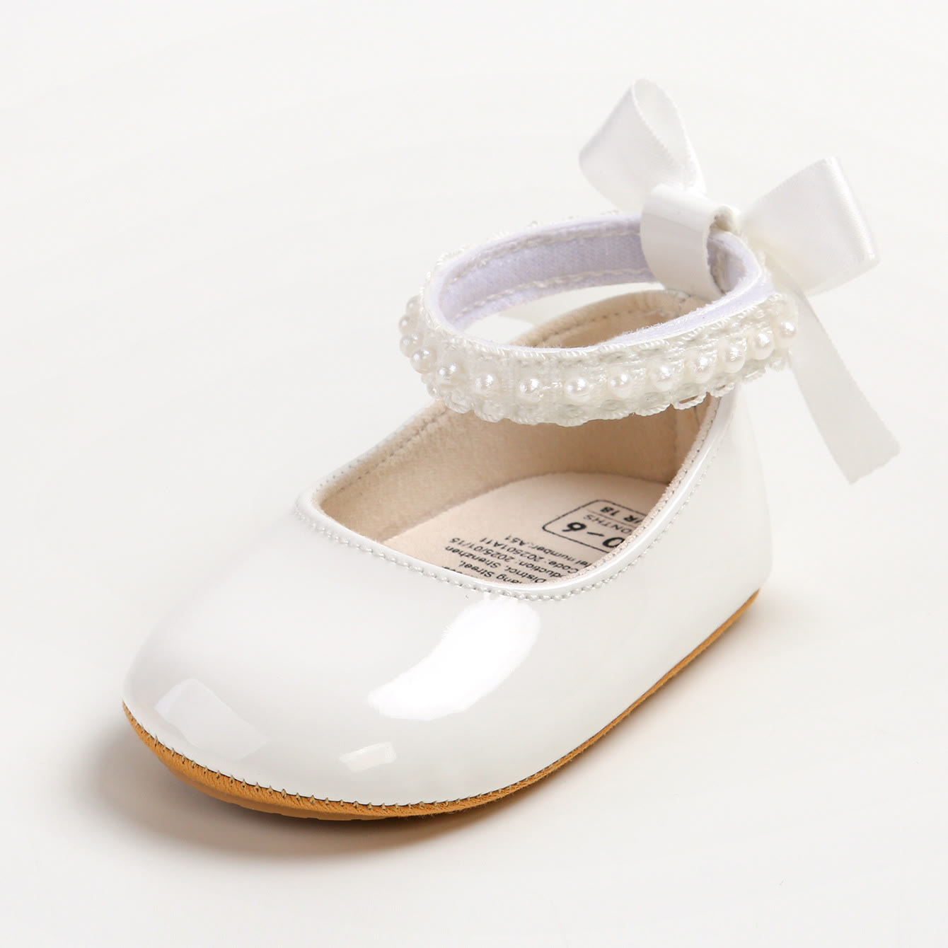 Solid Pearl Round Toe Mary Janes - image 7