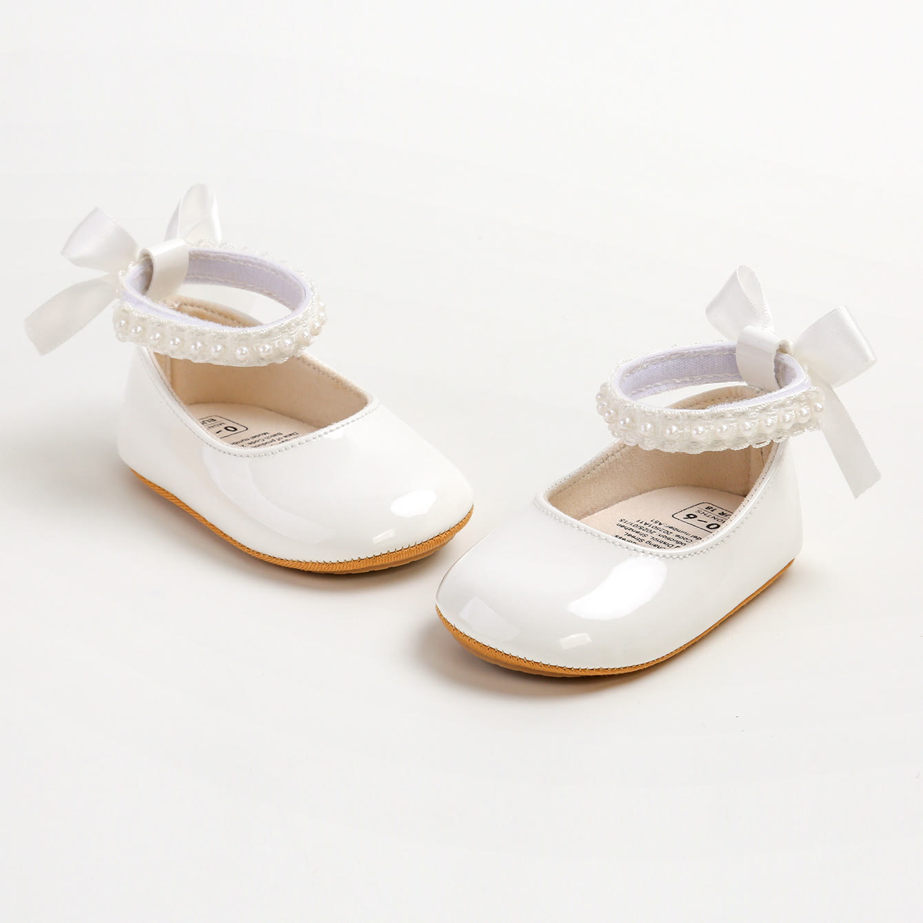 Solid Pearl Round Toe Mary Janes - image 4