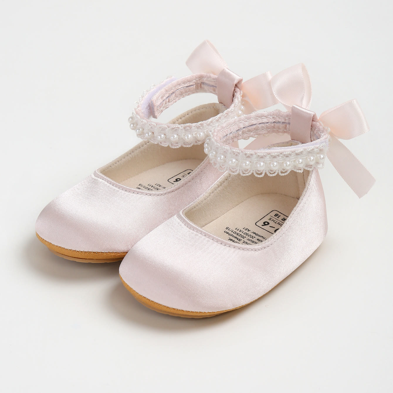 Solid Pearl Round Toe Mary Janes - Pink - EUR20 - image 52