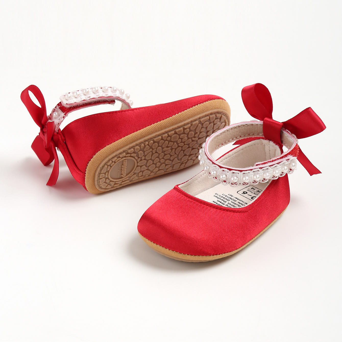 Solid Pearl Round Toe Mary Janes - image 71