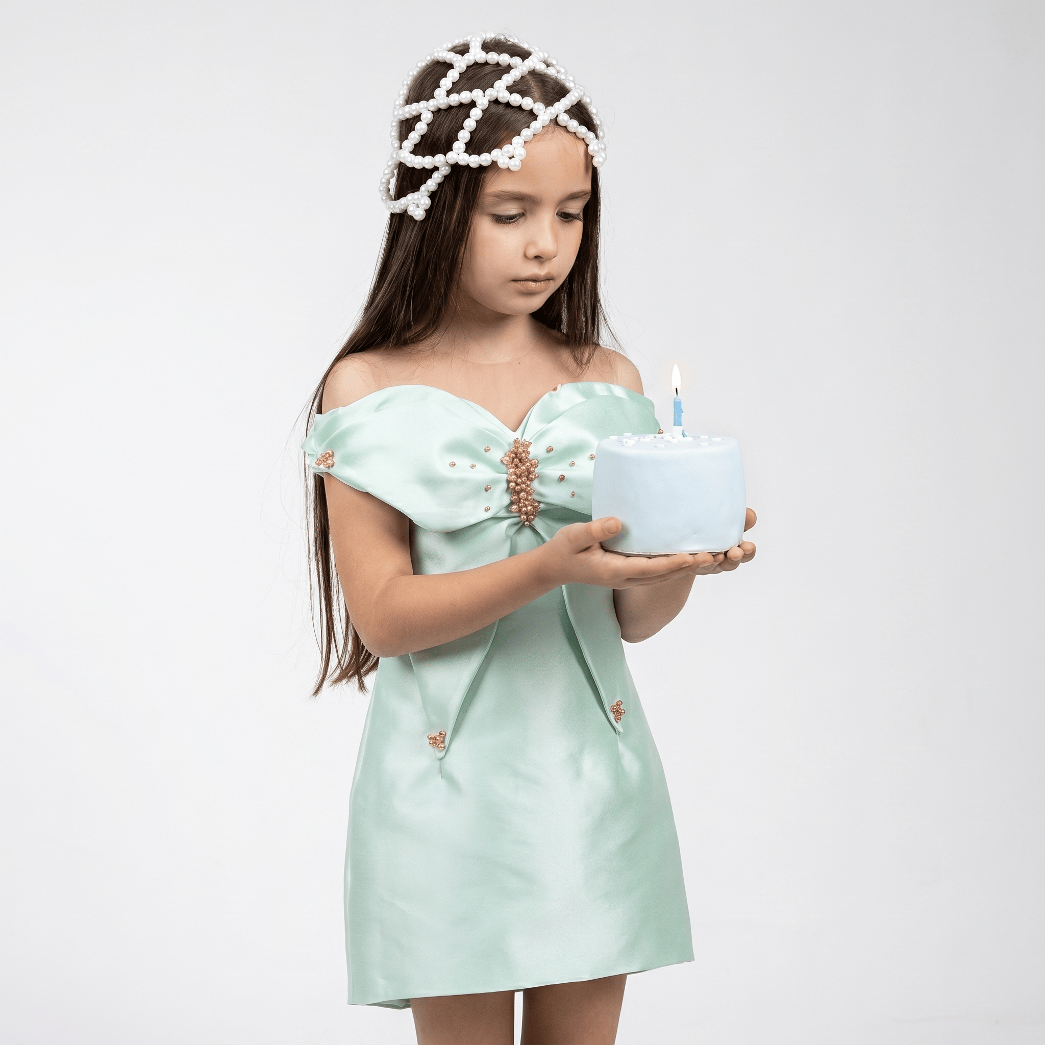 Satin Butterfly Sleeveless Short Dresses - image 5