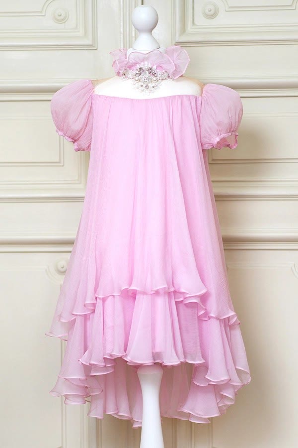 Cotton-Blend Split Joint Short Sleeve Short Dresses - image 5