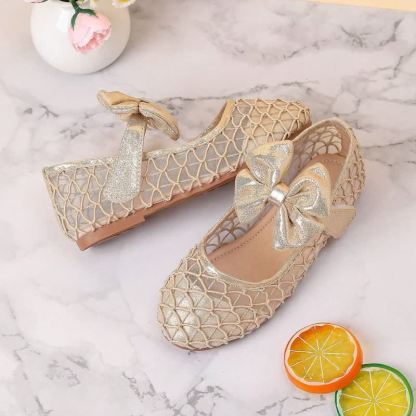 Solid Bow Round Toe Flats - image 4