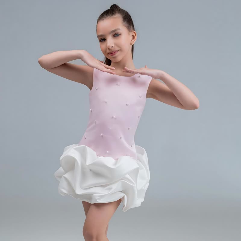 Satin Split Joint Sleeveless Short Dresses - image 4