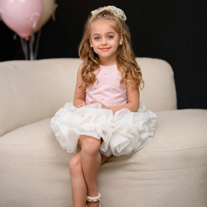 Satin Split Joint Sleeveless Short Dresses - image 3