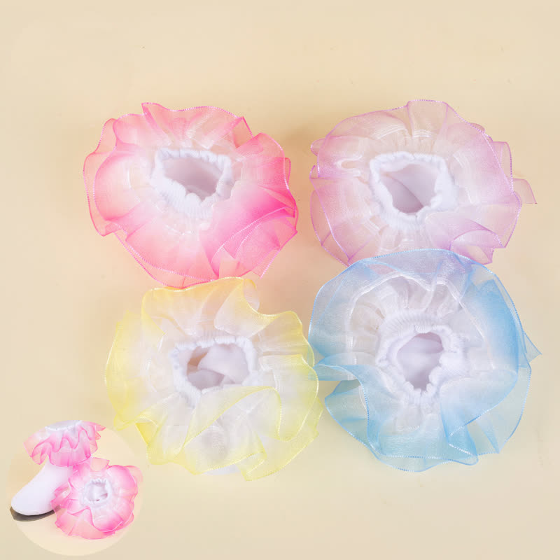 Ombre Stitching Lace Socks - image 1