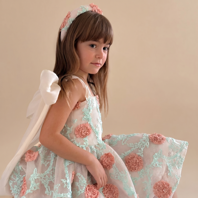 Lightweight & Breathable Embroidered Lace Up Sleeveless Short Dresses - image 9