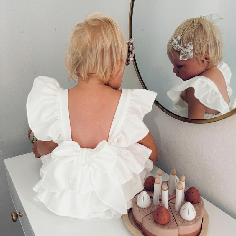 Satin Cap Sleeve Short Bodysuit - image 5