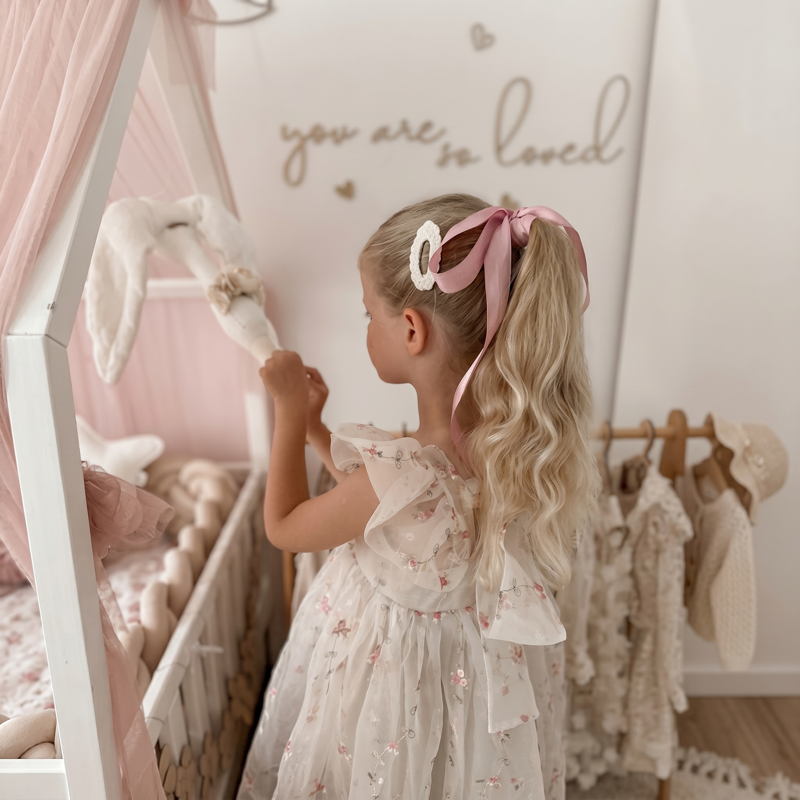 Embroidered Cap Sleeve Short Dresses - image 4