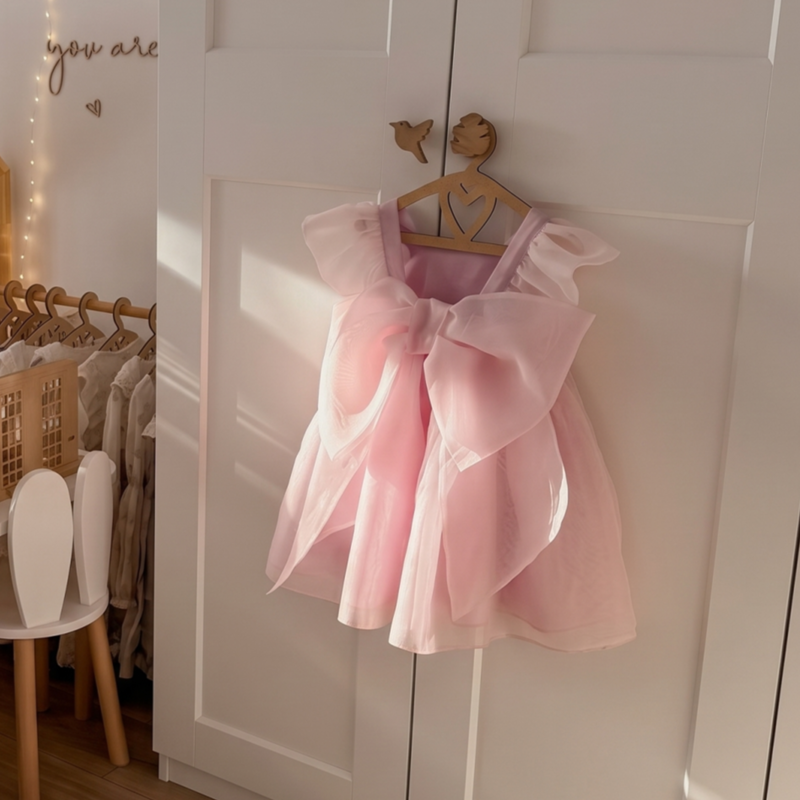 Mesh Cap Sleeve Short Dresses - image 8