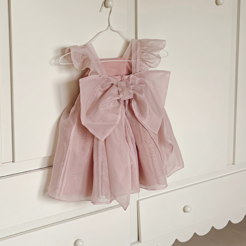 Mesh Cap Sleeve Short Dresses - image 4