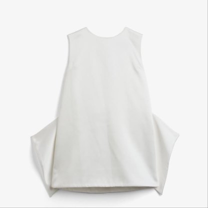 Satin Bow Sleeveless Short Dresses - image 9