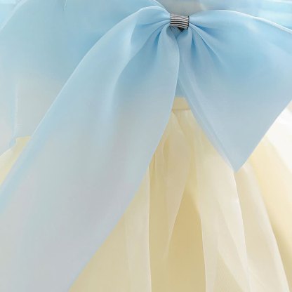 Organza Bow Sleeveless Midi Dresses - image 5