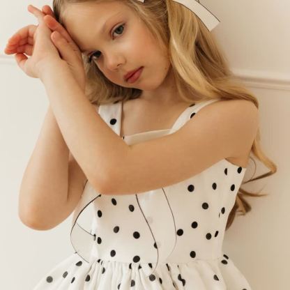 Chemical Fiber Blend Bow Sleeveless Regular Two-piece set - image 8