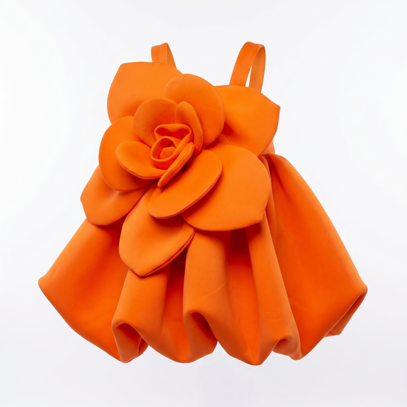 SCUBA KNIT Bow Sleeveless Short Dresses - image 2